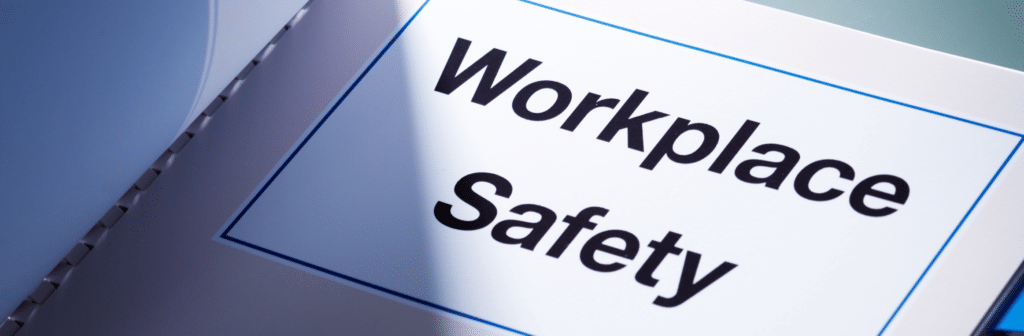 Workplace safety binder