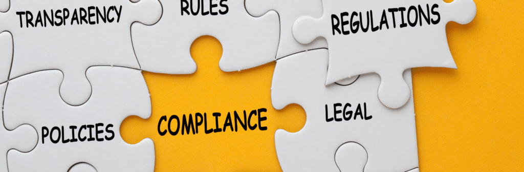 Compliance jigsaw puzzle piece